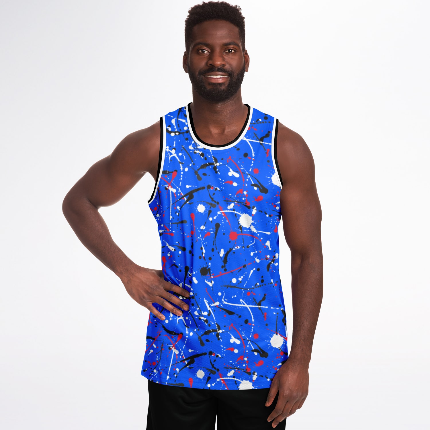 Basketball Jersey Rib - AOP