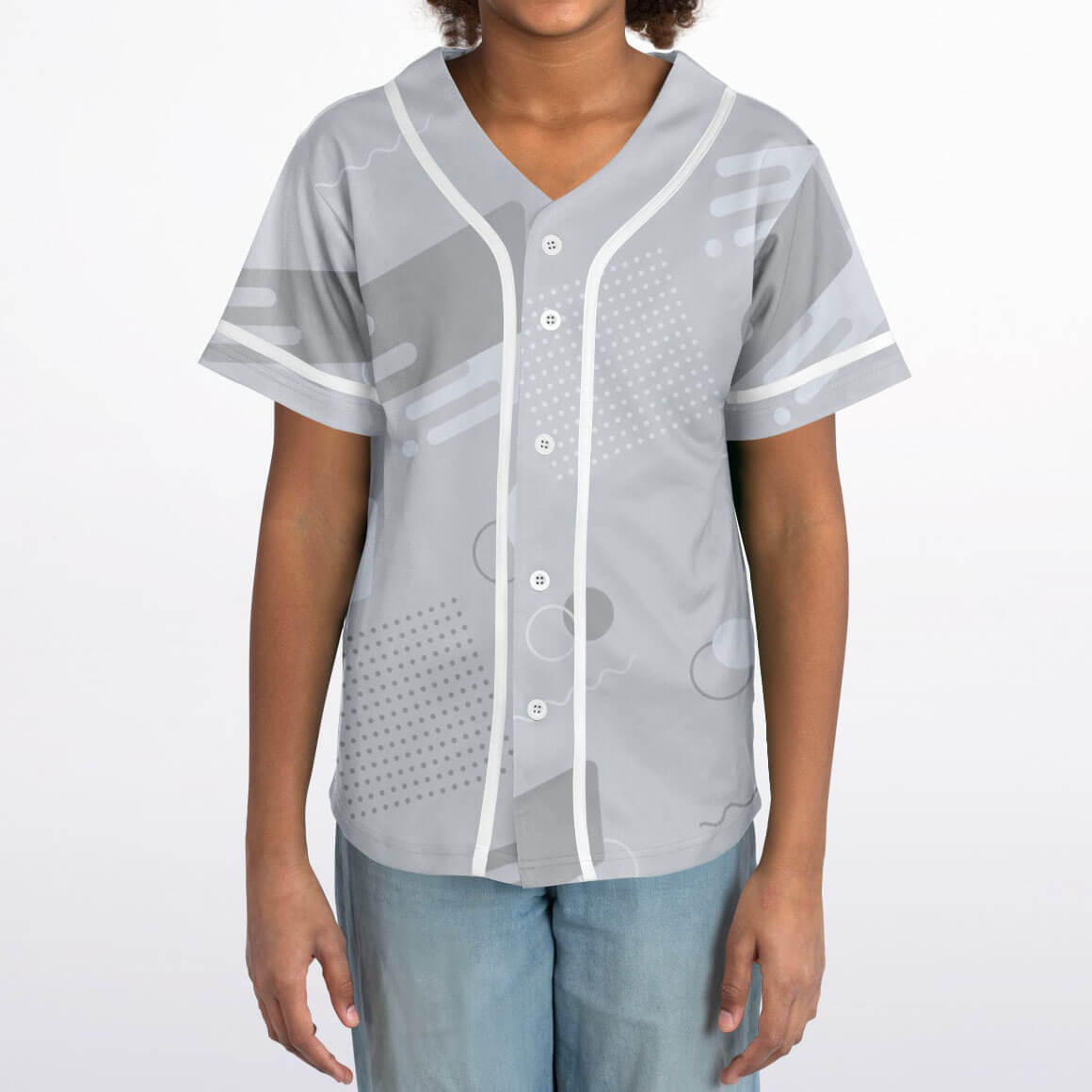 Youth Baseball Jersey - AOP
